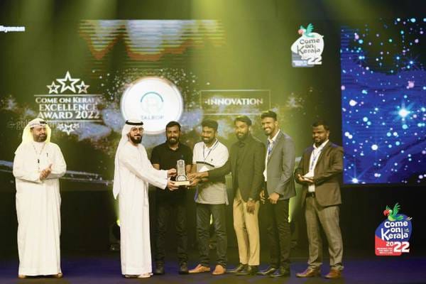 Talrop Receives Startup Innovation Award at Come On Kerala 2022