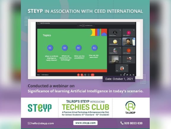 Webinar for Students of CEED International