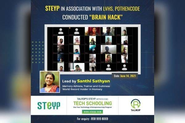 Webinar for Students of LVHS, Pothencode