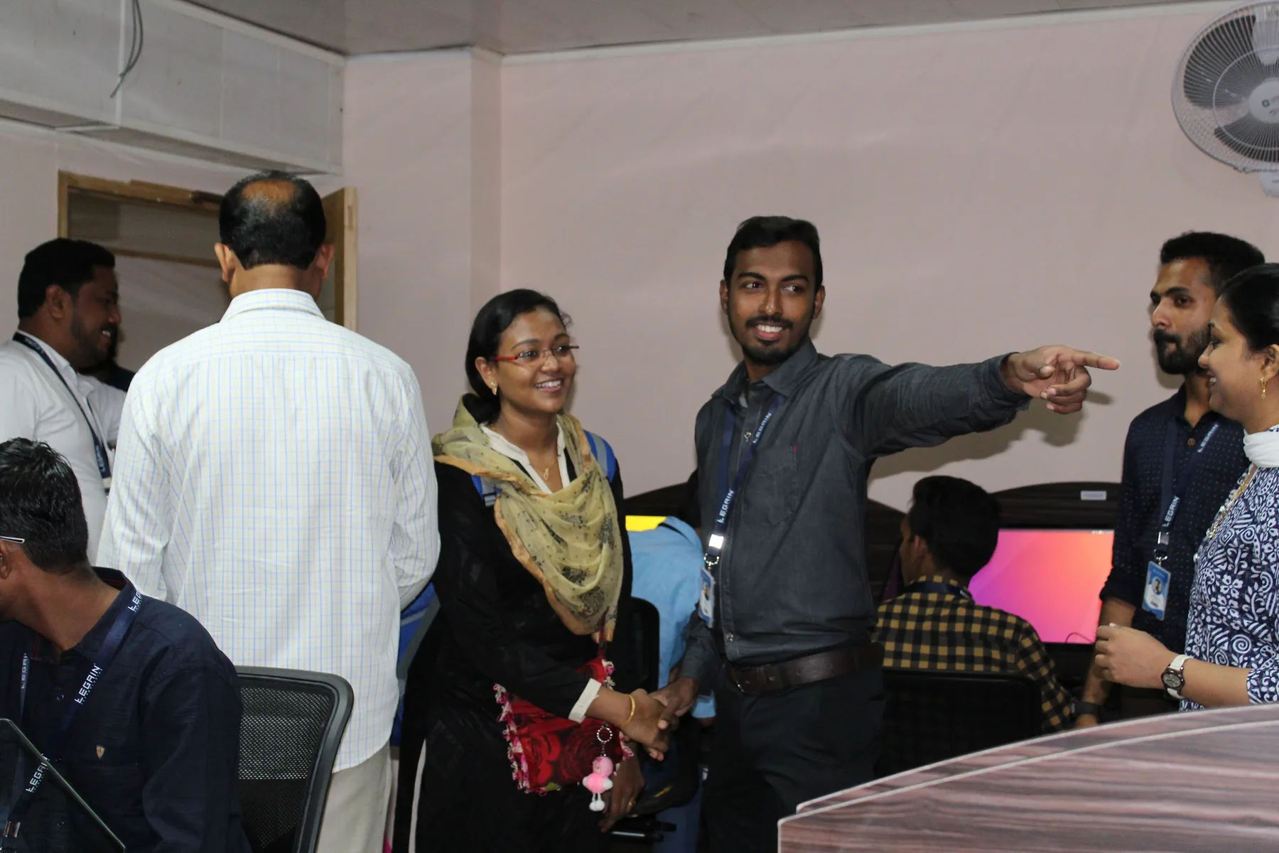Tegain's office launch at Infopark, Kochi, photo 19
