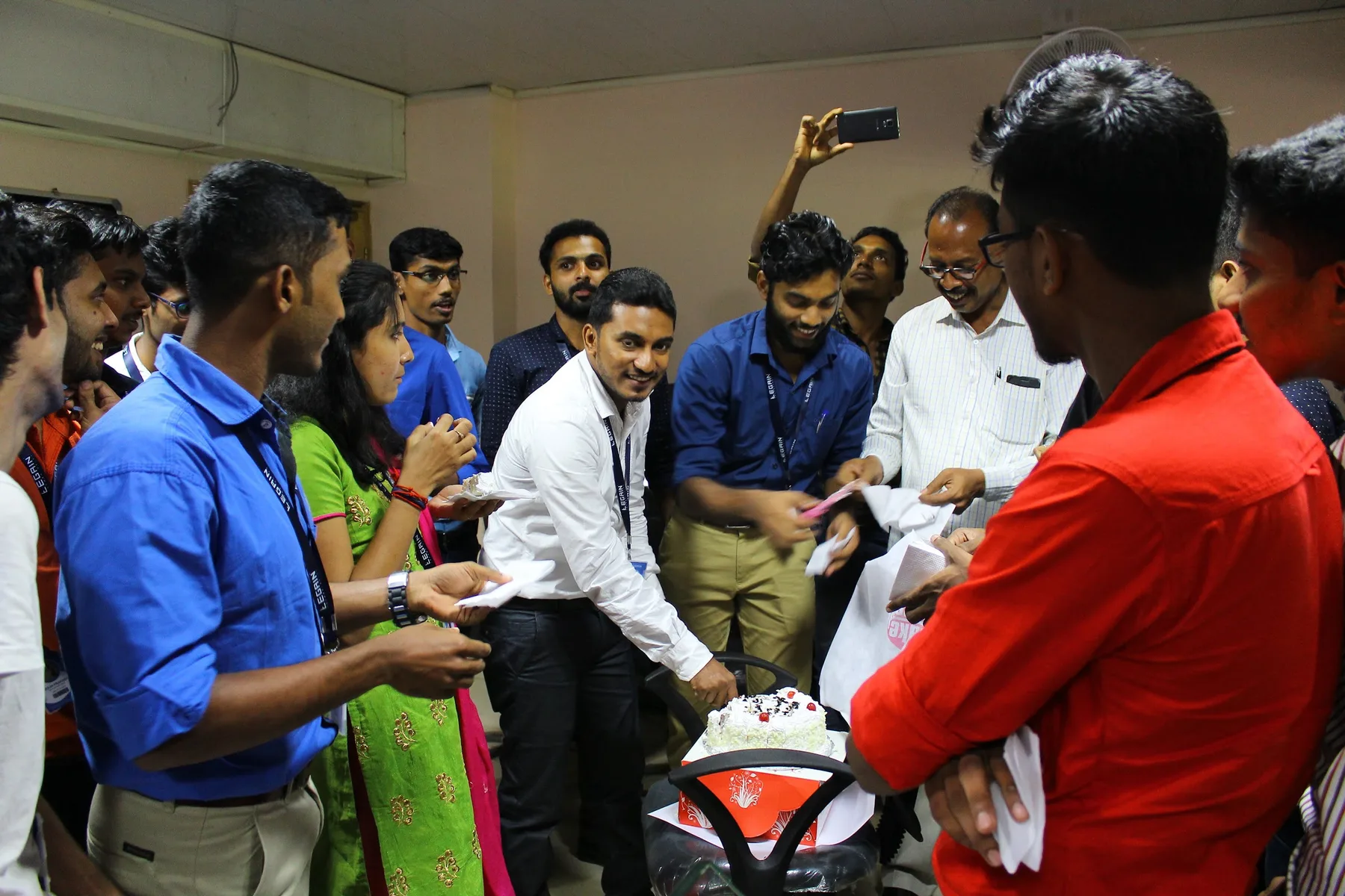 Tegain's office launch at Infopark, Kochi, photo 37